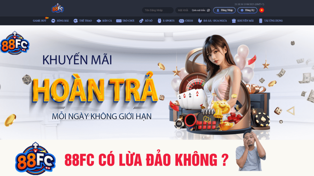 88FC có lừa đảo không?