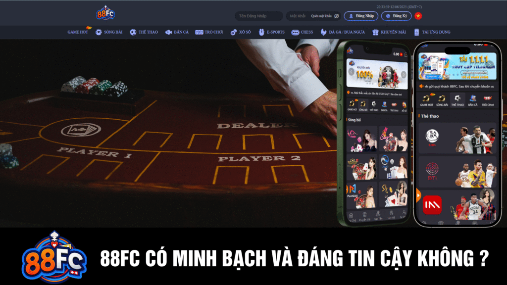 88FC có minh bạch và đáng tin cậy không?