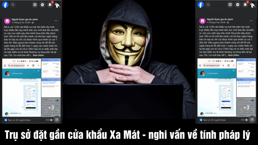 Nhà cái 123B lừa đảo